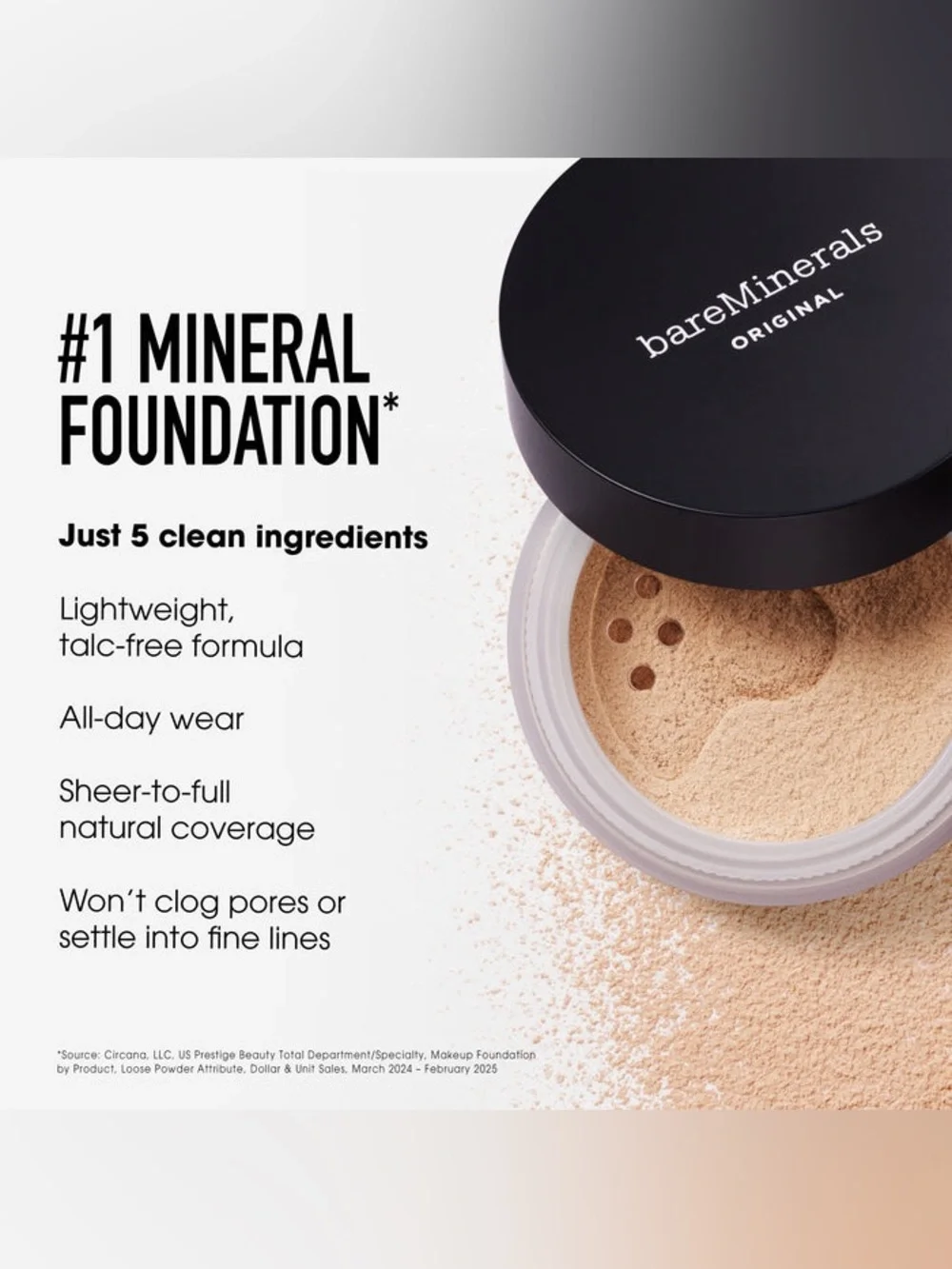 bareMinerals Original Loose Powder Foundation in Fairly Medium 05 - SPF 15